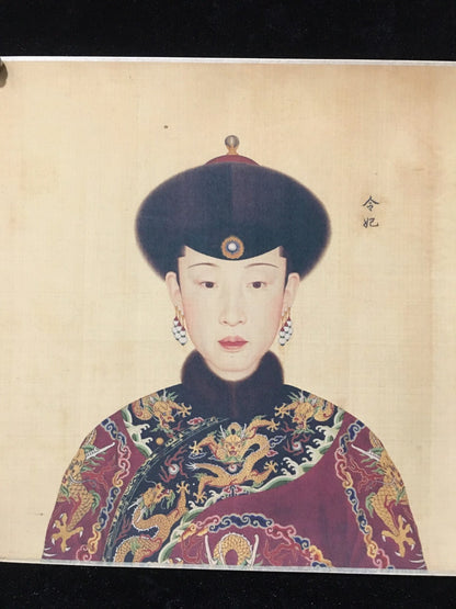 Antique boutique scroll painting, painting of Empress Dowager Qianlong