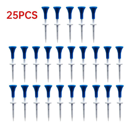 5-30pcs Mini Golf Ball Tee Holder Adjustable Height Golf Limit Tees Plastic Golf