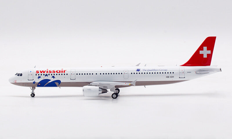 1:200 B-Models Swissair AIRBUS A321 Passenger Airplane Diecast Aircraft Model