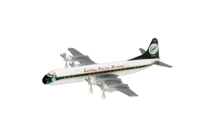 Herpa Cathay Pacific Airways Lockheed L-188A 1/400 diecast plane model aircraft