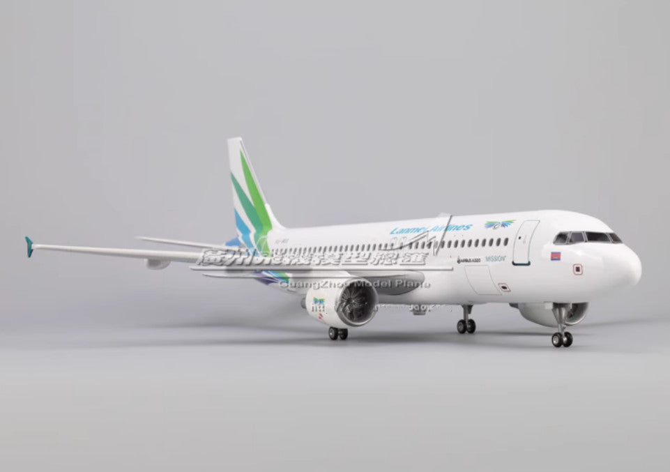 47CM 1:80 Lanmei Airlines AIRBUS A320neo Airplane Landing Gears Resin Model