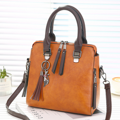 Fashion Women Handbags Shoulder Bag Messenger Crossbody Purse Faux Leather