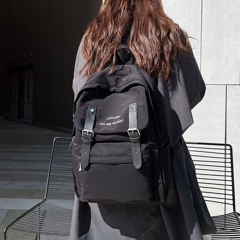 Fashion Backpack Student Waterproof Nylon Shoulder Large School Bags 40*28*12 CM
