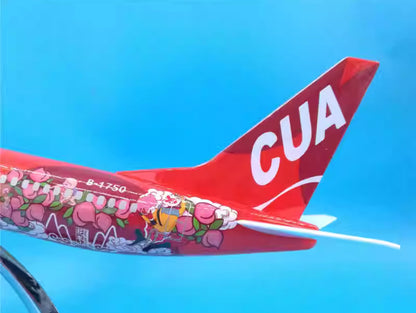 47CM CUA CHINA UNITED AIRLINES BOEING 737-800 B-1750 Plane Resin Aircrarft Model
