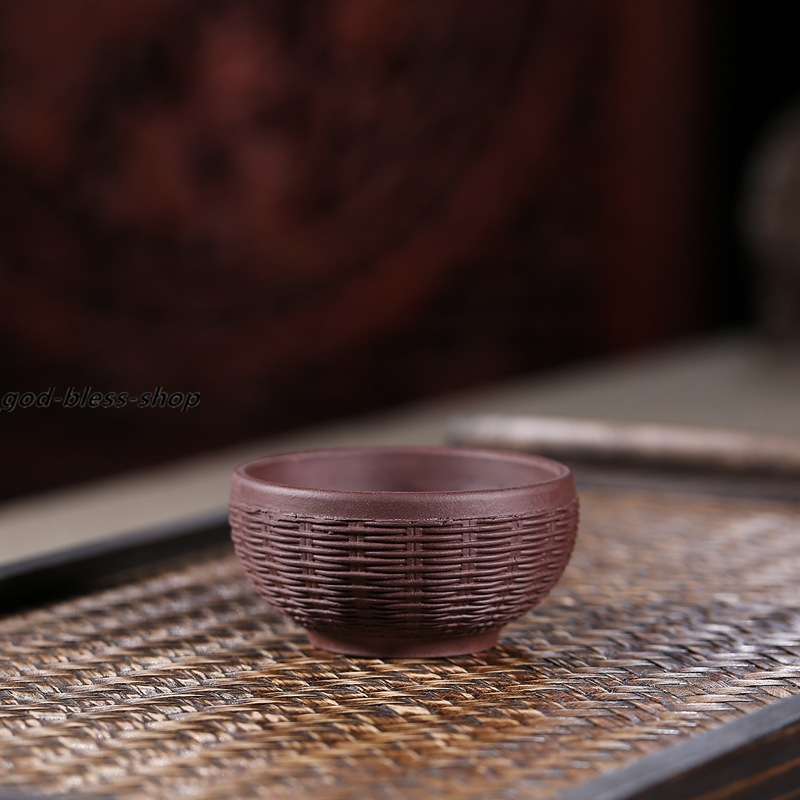 Chinese Yixing Zisha Tea Cup Marked 70ml Kungfu Cup Original Ore Handmade Cups
