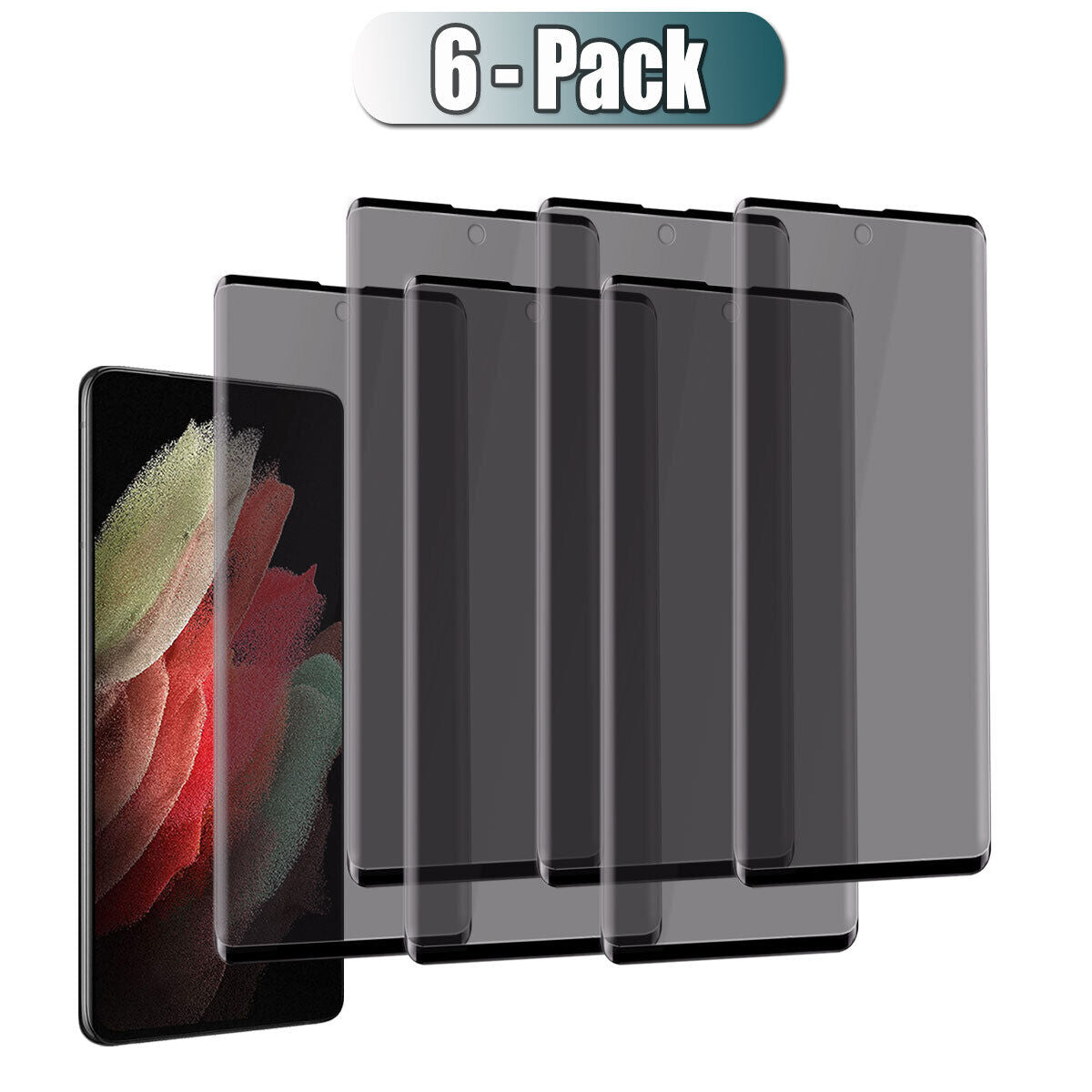 For Samsung Galaxy S21 Ultra 5G S21+ Privacy Tempered Glass Screen Protector