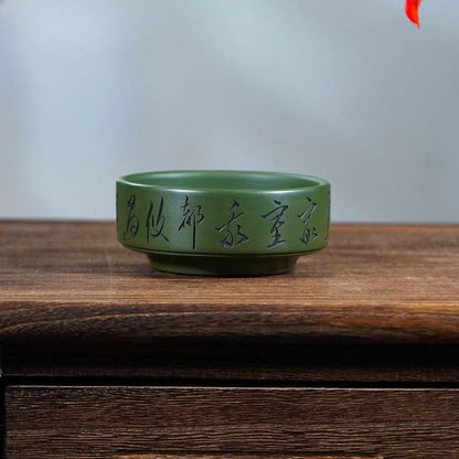 Yixing Purple Clay Peacock Fox Teacup Boutique Tea Bowl Tea-tasting Cup