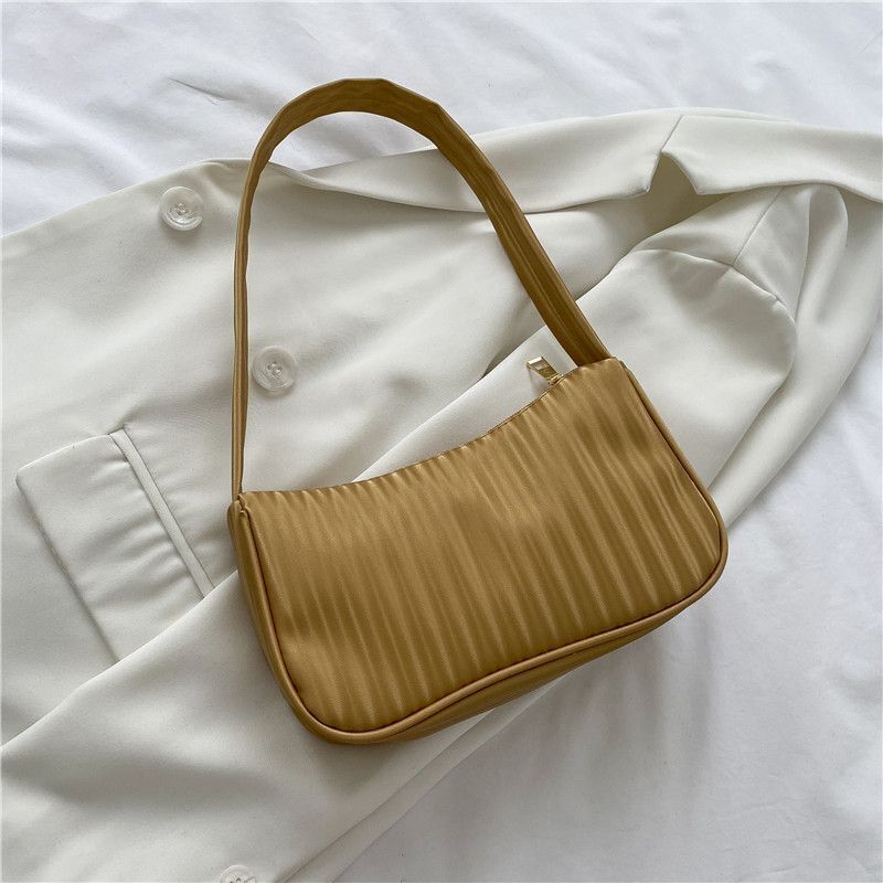 Vintage Handbags Exquisite Underarm Bag Shoulder Purse Zipper Handbag Clutch 1PC