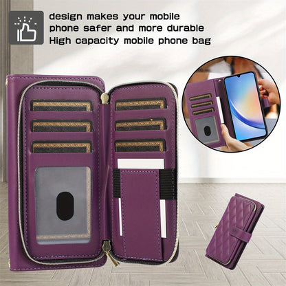 Crossbody Wallet Case for Samsung Galaxy A26 A36 A56 A16 A55 A35 A15 A54 A25 A73
