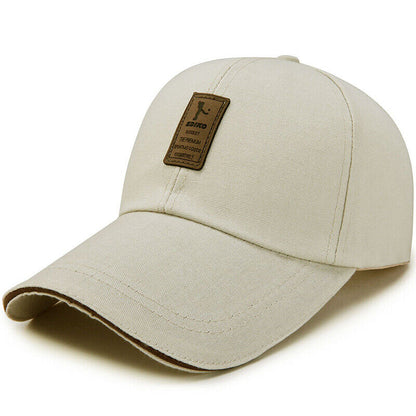 Unisex Canvas Washed Baseball Ball Cap Golf Outdoor Sport Adjustable Hat Sun Hat