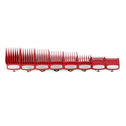 8PCS Hair Clipper Cutting Guide Combs With Metal Clip Replacement Tools For WAHL