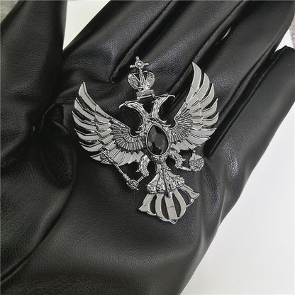 WWII Russian Double Head Eagle Badge Freemason Pin Collection