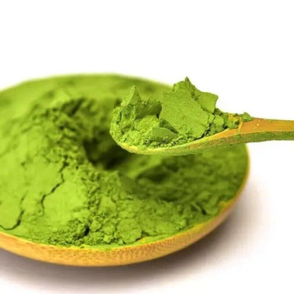 Matcha Green Tea Fresh Natural Without Additive. Careful diet weight loss