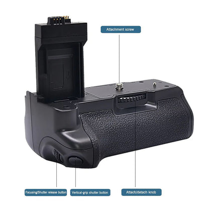 BG-E5 Vertical Battery Grip Holder Parts For Canon EOS 450D 500D 1000D Camera