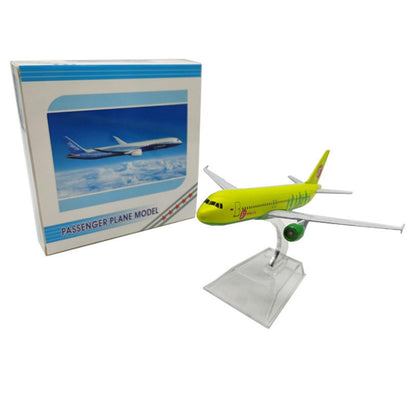 1/400 16cm Russia Air Siberia S7 A320 Airplane Model Diecast Aircraft Display B