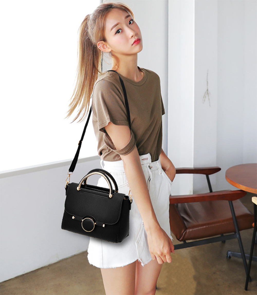Women's Faux Leather Handbags Shoulder Ladies Purse Messenger Satchel Crossbody