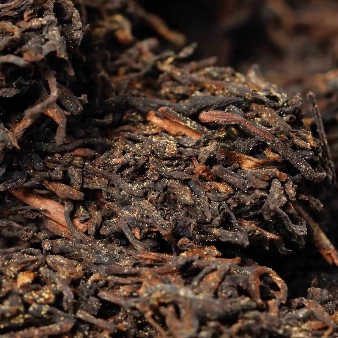 1000g Guangxi Wuzhou Liubao Tea Premium Golden Rice Fragrance Basket Dark Tea