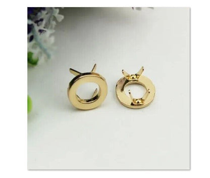 English Letters Rivets 5Pcs Metal DIY Claw Studs Bags Clothes Hats Leather Decor