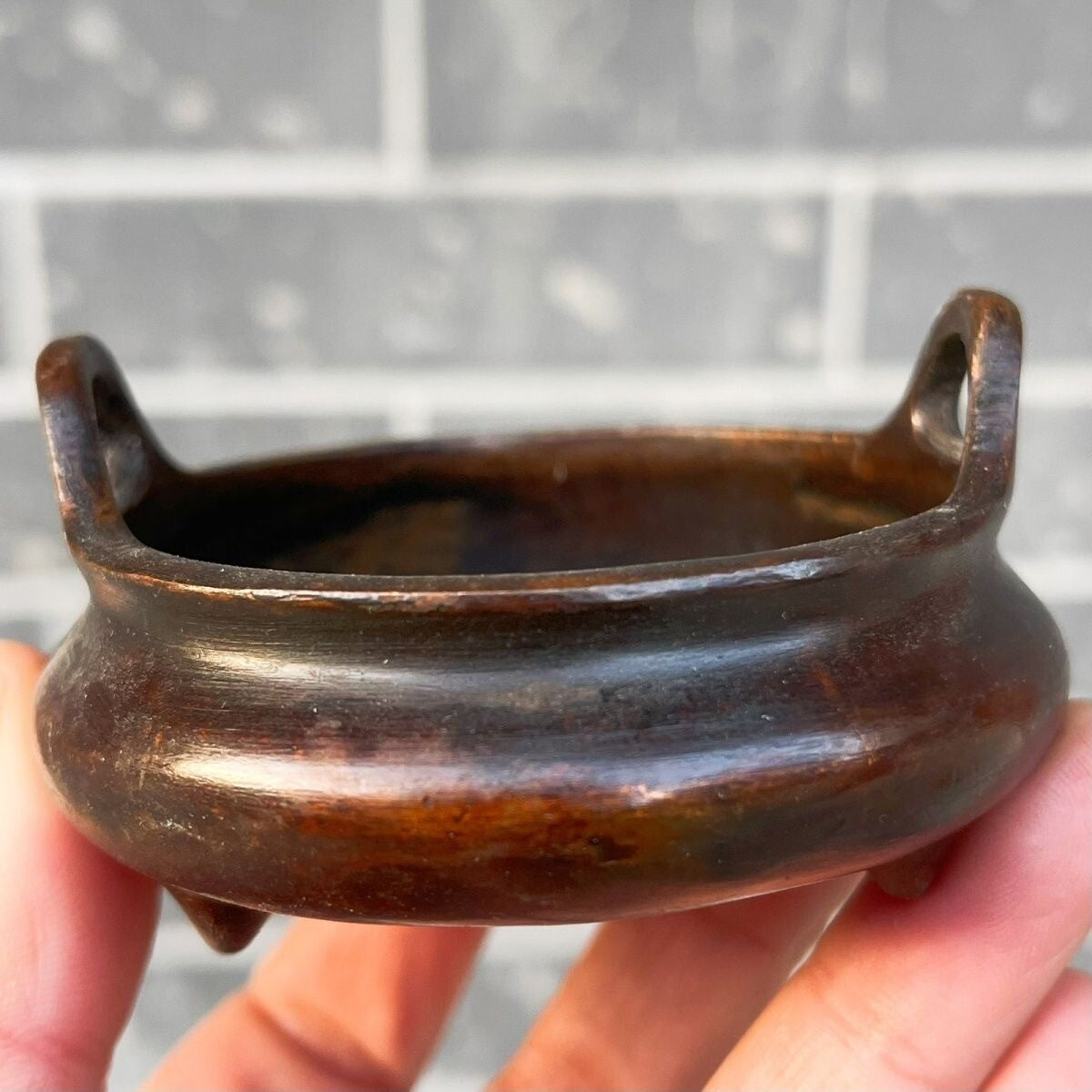 Collection rare Chinese Incense Burner Bronze/Brass Candle Burner holder