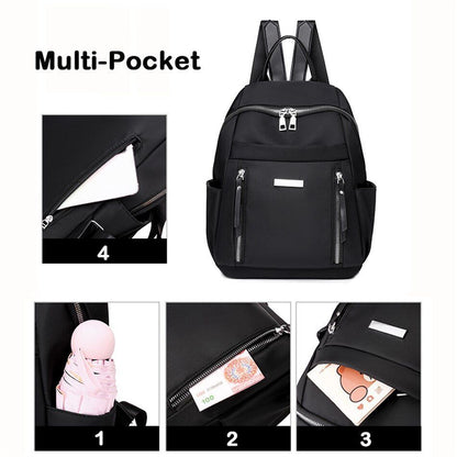 Backpacks Purse Anti-theft School Book Bag Travel Back Pack Rucksack Polyester