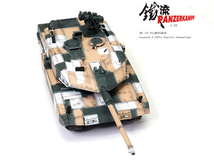 1/72 German Army Leopard 2A7Pro Tank Model Digital Camouflage