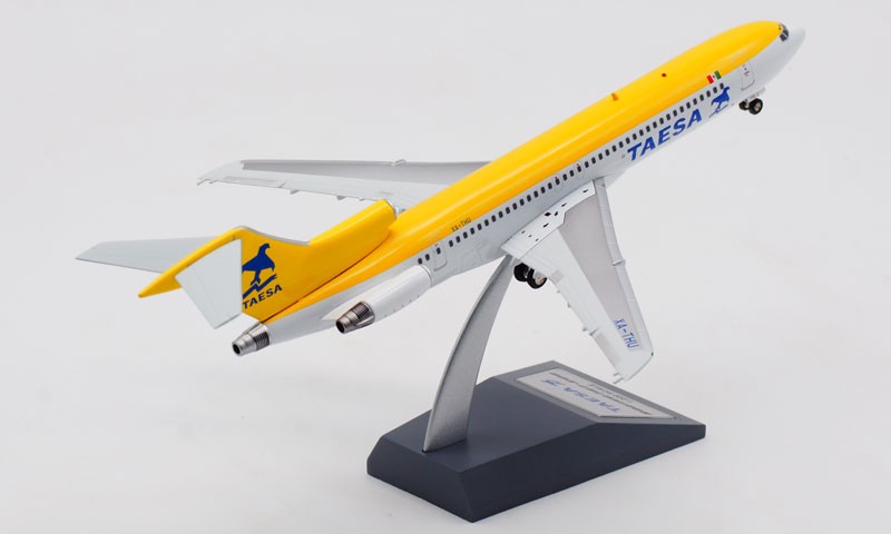 1:200 InFlight TAESA Boeing 727-200 XA-THU Airplane Diecast Aircraft Model