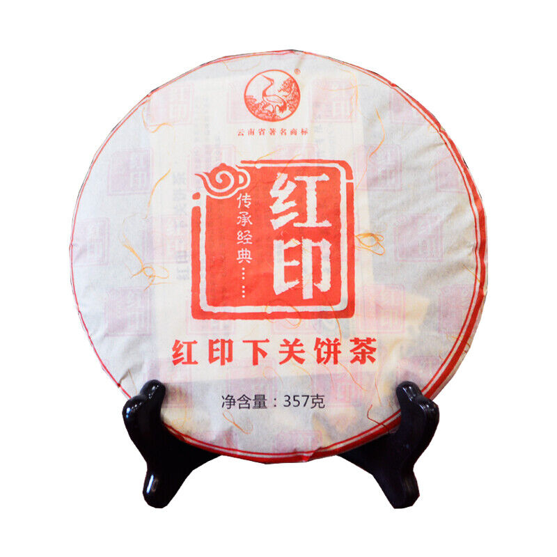 Xiaguan Tuocha 2013 Classic Red Seal Puer Cake 357g Tea Yunnan Pu'er Tea Raw