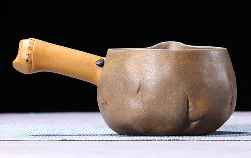 5.1"Fine Chinese Yixing Zisha Duan Clay Handmade Gongfu Teacup Gongdao Cup 225cc