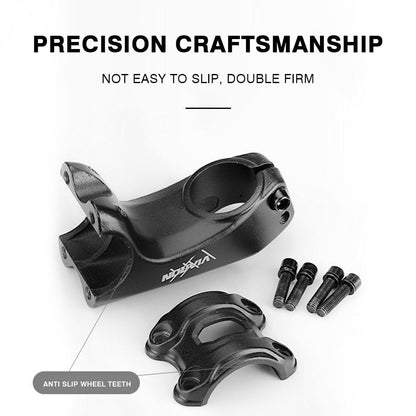Bike Stem Aluminum Alloy Bicycle Handlebar Stem Negative 17 Degrees Lightweight
