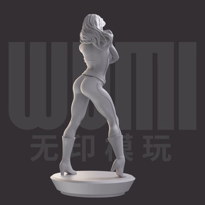 1/24 resin figure model kit Invisible Woman Unassembled unpainted