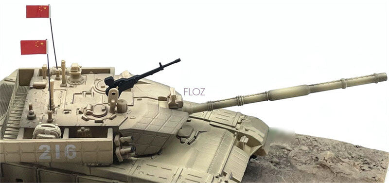 FLOZ ZTZ-99A Tank Desert Painting Scene Set Random body number 1/72 Tank Model