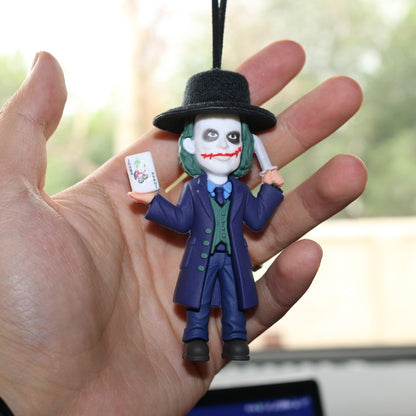 Rearview mirror accessories suspension decoration clown car pendant pendant
