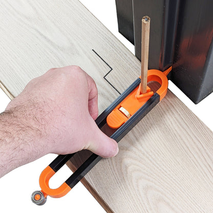 2 Pack Precise Contour Scribe Tool - Corner and Edge Duplicator for Woodworking