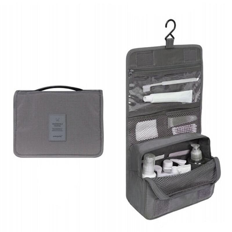 Traveling Cosmetic Bag Nylon Waterproof Makeup Purse Storage Pouch 24*9*18.5 CM