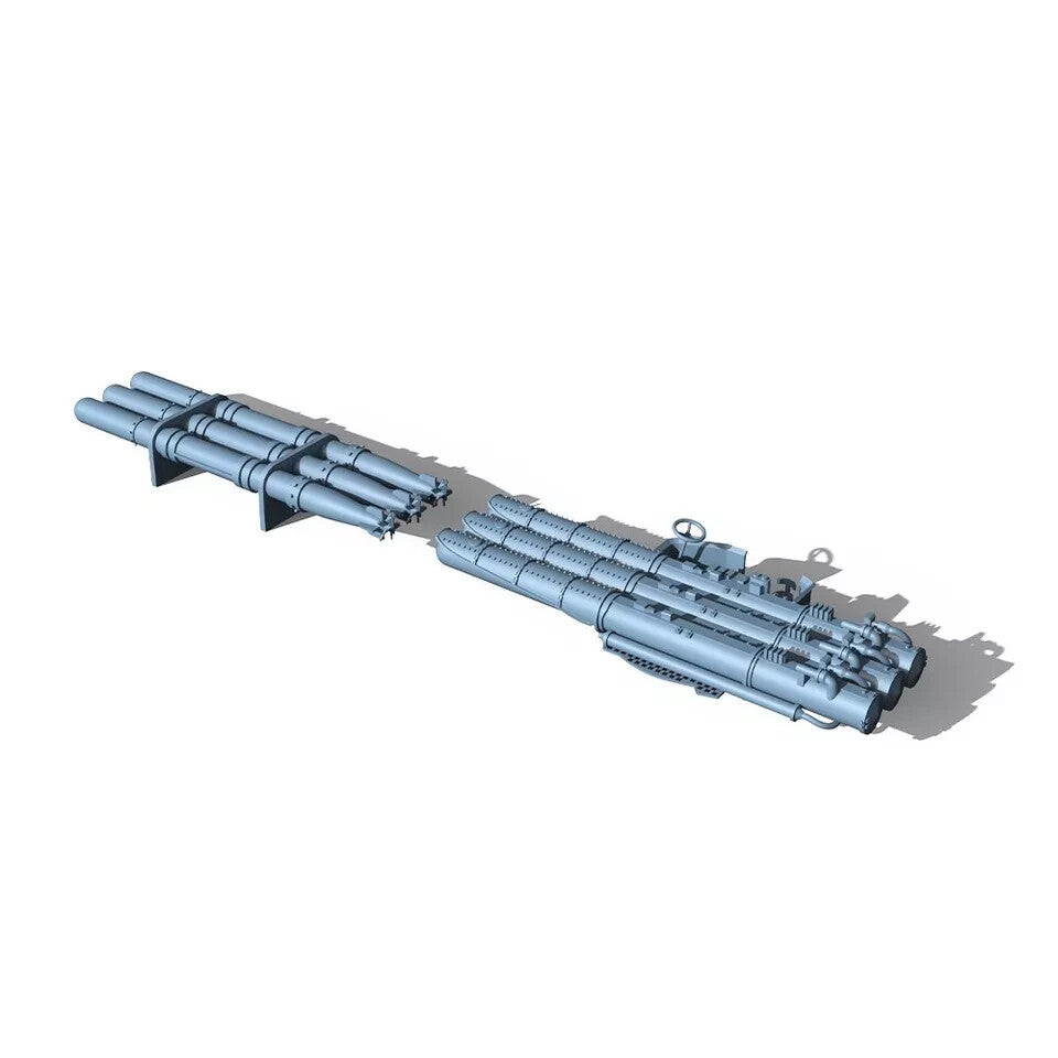 LY200634 1/200 Japan Navy Mogami Heavy Cruiser Torpedo Launcher And Torpedo