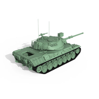 SSMODEL SS72700 1/72 25mm Military Model Kit German Leopard 1A1 Medium Tank