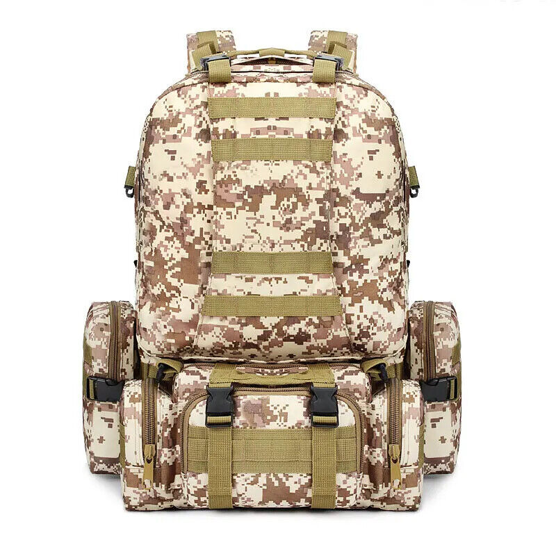 50L Tactical Backpack Backpacks Sport Bags Outdoor Trekking Camping Rucksack