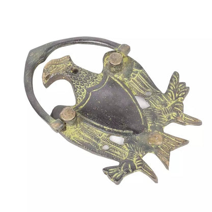 Antique Look Brass Eagle Door Knocker Door Bell Home Decor
