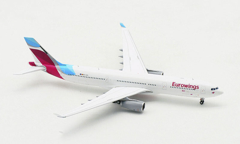 JC Wings Eurowings for Airbus A330-300 OO-SFB 1/400 DIECAST plane Pre-builded