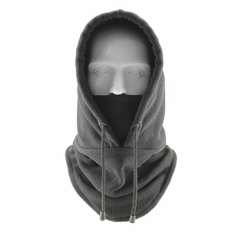 Winter Windproof Hiking Cap Thermal Fleece Balaclava Neck Warmer Helmet Hat 1 PC