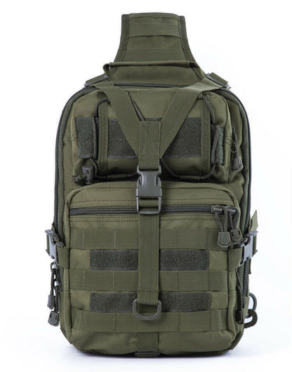 Tactical Pack Sling Backpack Rucksack Bag for Hiking Camping Hunting trekking