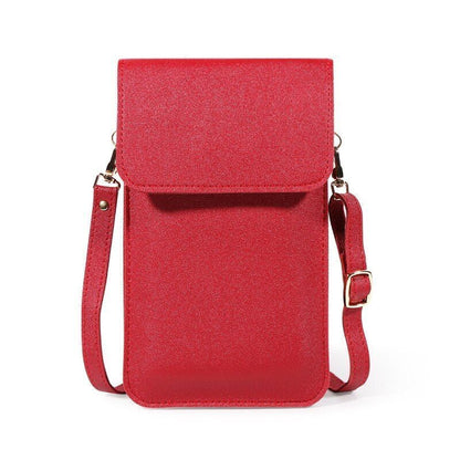 Leather Wallet Crossbody Fashion Touch Screen Phone Bags Handbag Messenger Bags