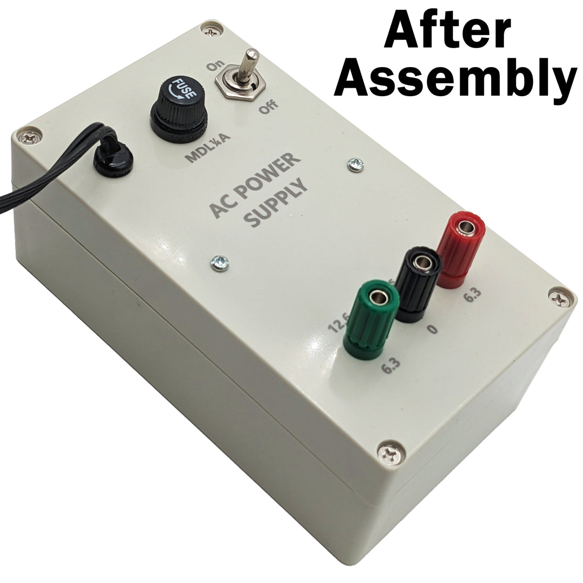 DIY Low Voltage AC Power Supply Soldering Practice Kit with Assembly Manual