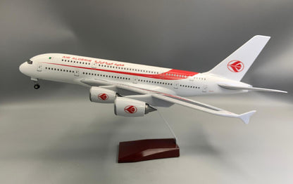 1:160 46CM AIR ALGERIE AIRBUS A380 Airplane Landing Gear Resin Aircraft Model