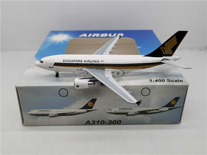 AeroClassics Singapore Airlines for Airbus A310 9V-STY 1：400 plane Pre-builded