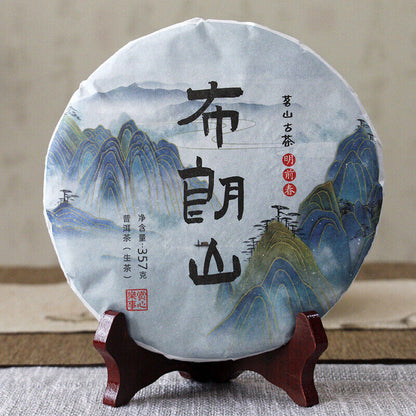 357g Yunnan Pu-erh Cake Tea Raw Pu Icelandic Alcohol Yiwu Menghai Xigui Tea