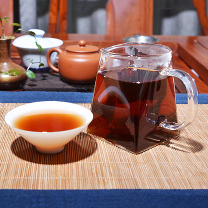 Shu Puer 2010yr Raw Material Old Ripe Puer 250g China Tea Puer Tea Brick Puerh