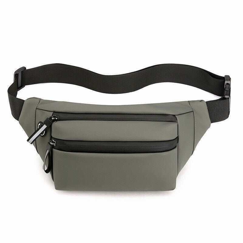 Men Belt Bag Chest Pack Male Waist Bag Sports Pack Men's Travel Shoulder Bags