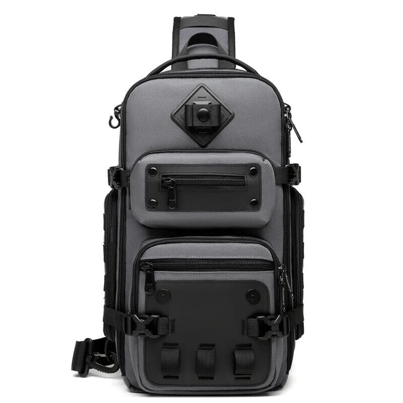 Men's Chest Bag Outdoor Tactical One Shoulder Bag Sports Bag Man Shoulder Bag
