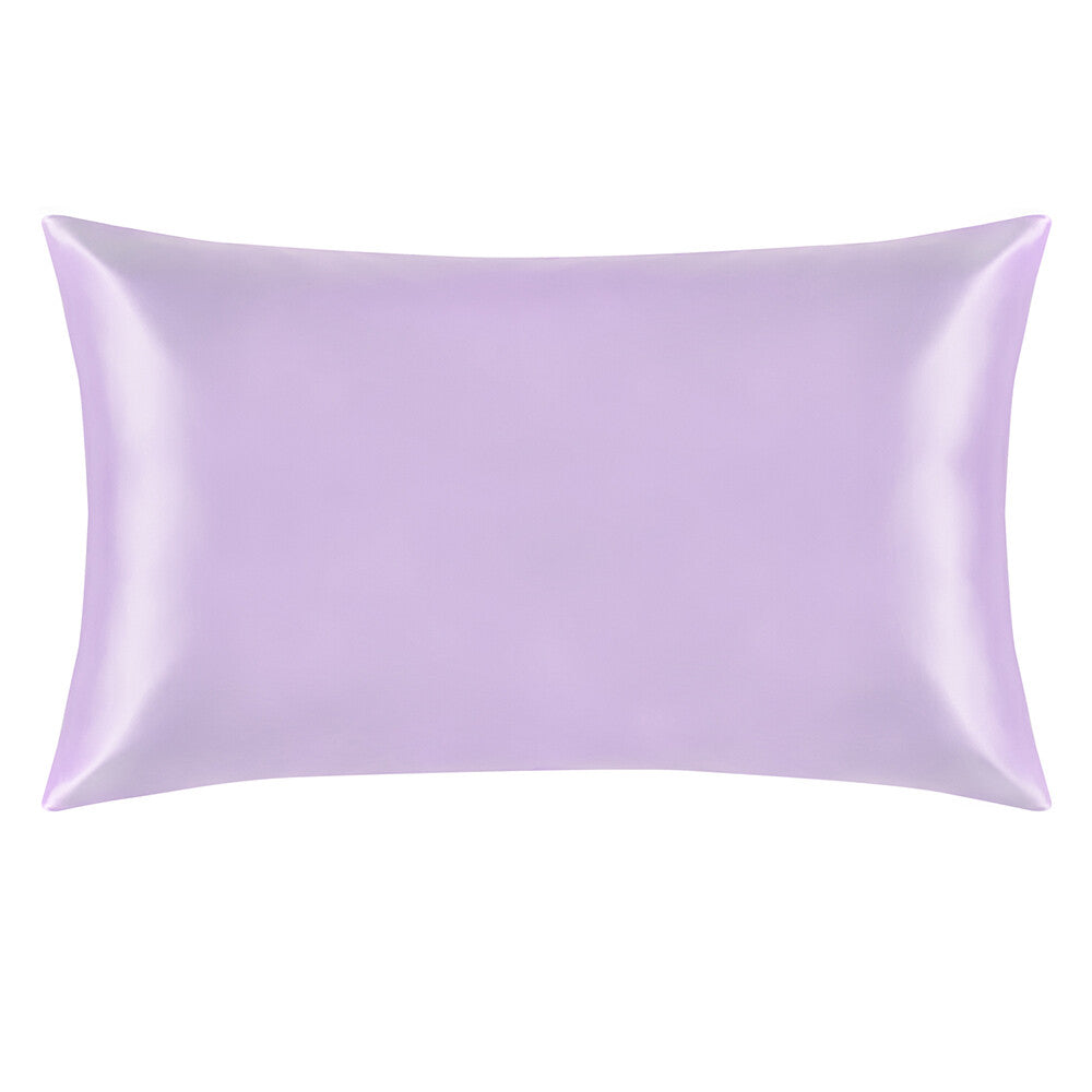 Pure Mulberry Silk Pillowcase Zippered 100% Silk Nourishes Hair Skin One piece